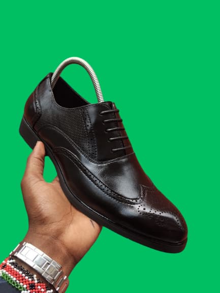 Laced leather official